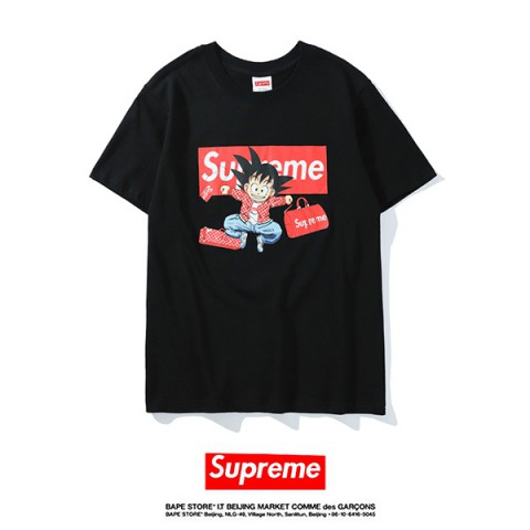 夏 ファッションtシャツ 悟空tシャツ lv半袖 シュプリーム親子服