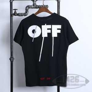HOT品質保証 オフホワイト 激安 プリント半袖Tシャツ OFF-WHITE