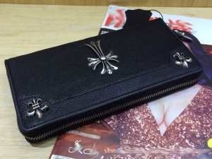 クロムハーツ財布新作メンズ ビジネス用二つ折り長財布
