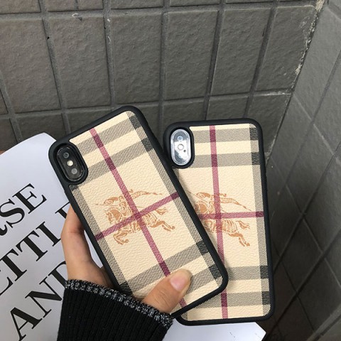 ブランド バーバリー iPhoneXR/Xケース