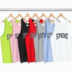 肌触りのいい Supreme シュプリーム 15SS Collegiate Tank Top