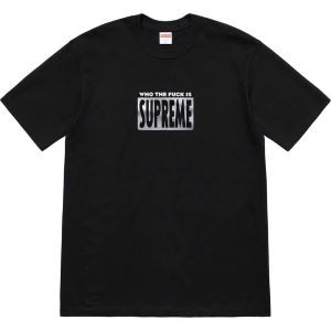 Supreme 19SS Who The Fuck Teeカジュアルで気分爽快 Tシャツ/半袖 4色