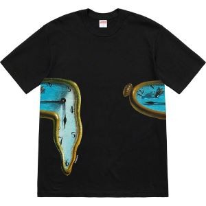 きちんと感が強い Supreme 19SS The Persistence Of Memory Tee 半袖 2色