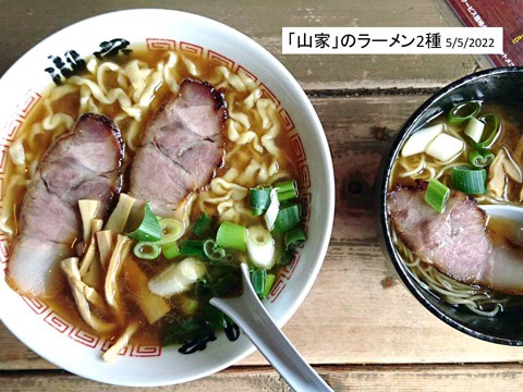 札幌・丘珠の「山家」 縮れ麺がいい