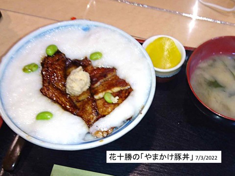 花十勝の「豚丼」 うな丼の逸話を思い出す