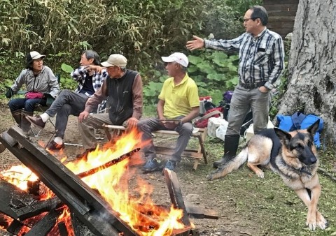 愛犬「シュバ」三頭目のシェパード (2) BBQ犬