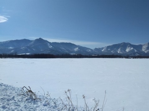 日高山脈の眺望 2月中旬