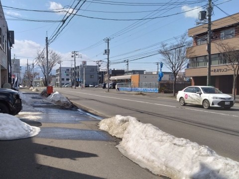 札幌は雪解け 3月31日