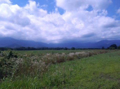 夏の日に西帯広へ 清水・芽室の風景