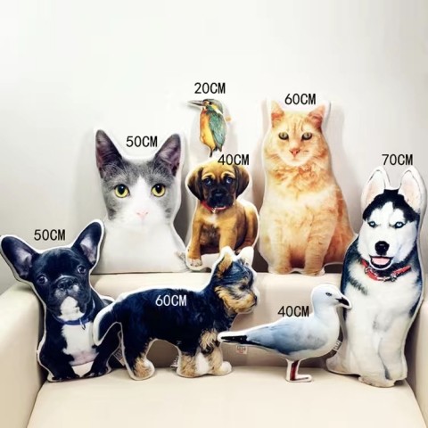 ペット写真 オーダーメイド クッション 犬 枕 猫 オーダー抱き枕