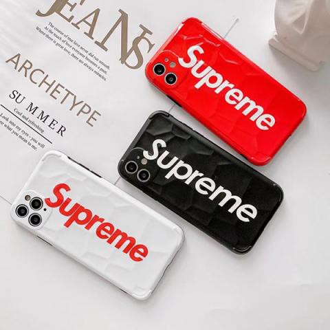 シュプリーム iphone12/12miniケース おしゃれ