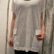 シースルーオーバーニットTee BLANC　basque