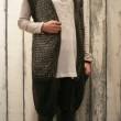 リネンロングニットベスト pas de calais（パドカレ）