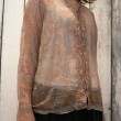 ボヘミアンプリントシャツ pas de calais（パドカレ）　