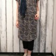 レーヨン更紗プリントワンピース pas de calais（パドカレ）　