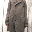 ヘリンボーンロンジャケコート pas de calais