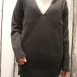 ディープロングVニットプル pas de calais