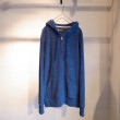 「A VONTADE」MELANGE PILE ZIP SURF PARKA / Indigo