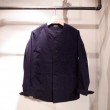 「A VONTADE」NO COLLAR COVERALL / Ink Black